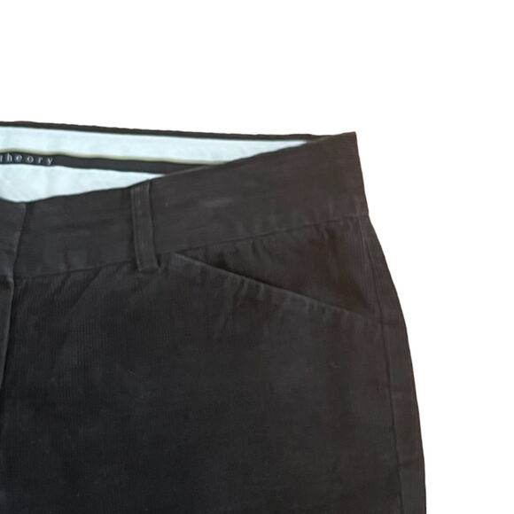 Theory Brown Corduroy Pants | Size 4 - Picture 4 of 9
